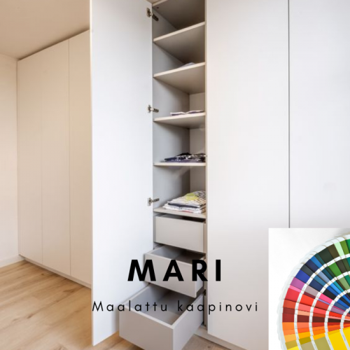 Mari - Maalattu  MDF kalusteovi. Tilausväri. 