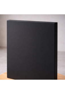 Matti mattapintainen, musta kalusteovi. Mittojen mukaan.